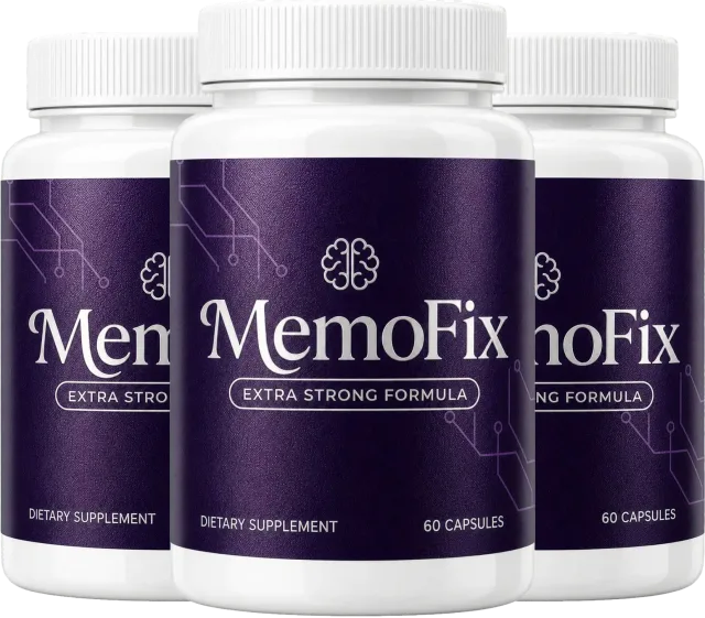 3 BOTTLES of MemoFix